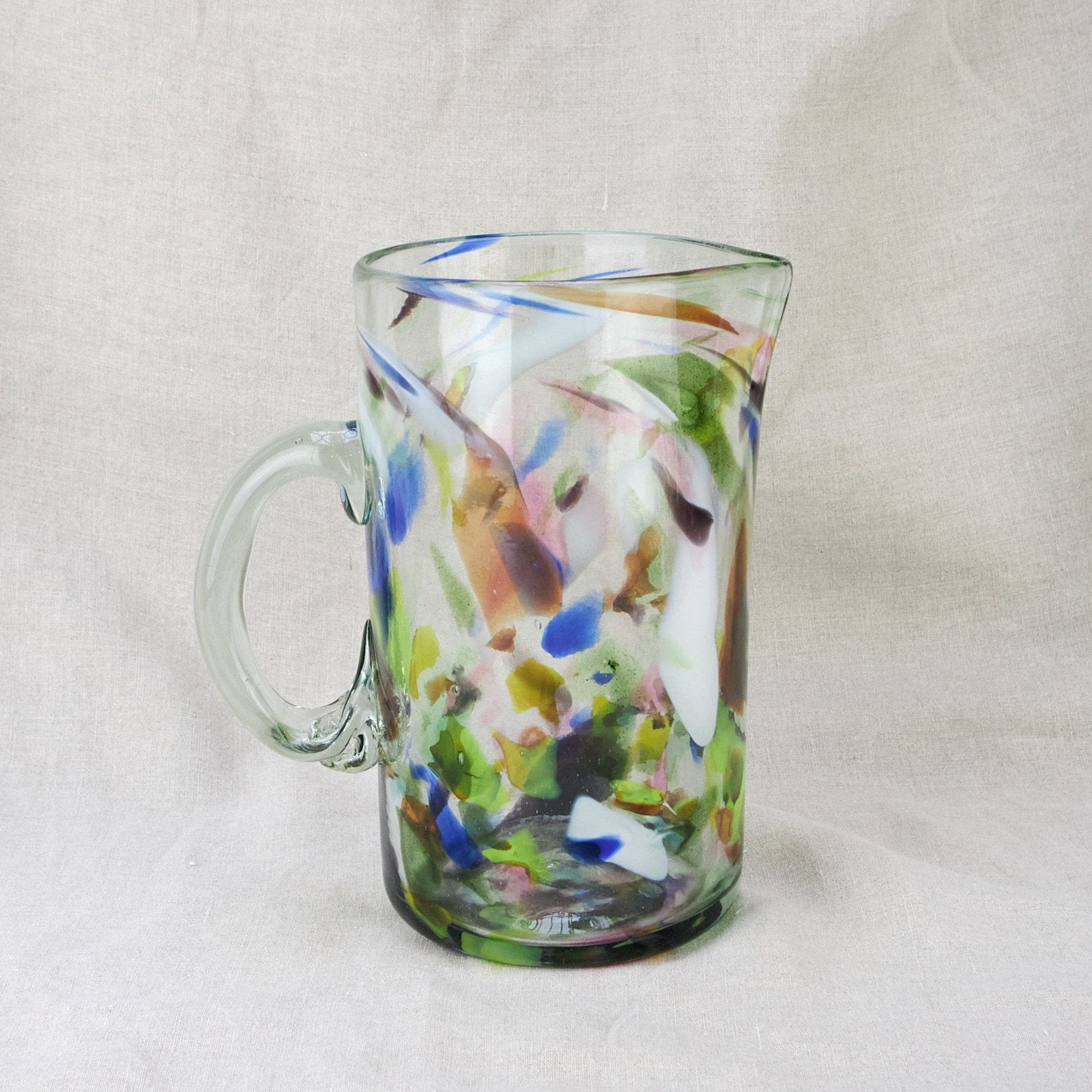 Multicolor Recycled Glass Terrazzo Serving Jug