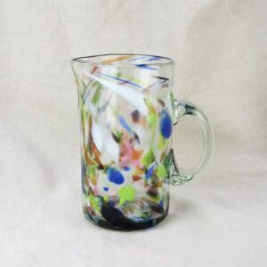 Multicolor Recycled Glass Terrazzo Serving Jug