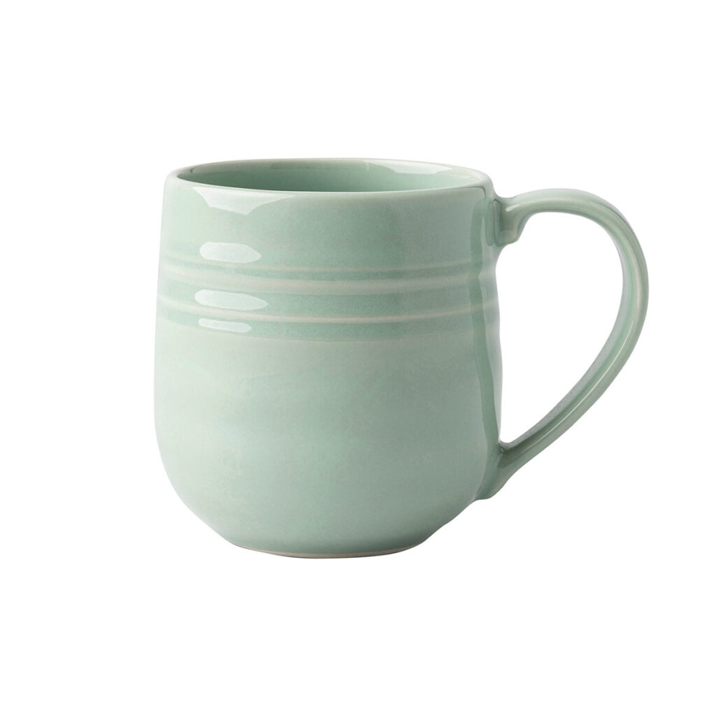 Refined Sage Green Ceramic Coffee Mug