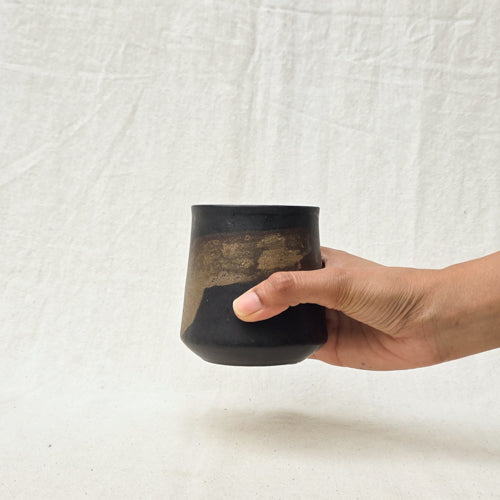 Matte Ceramic Tumbler with Rounded Profile