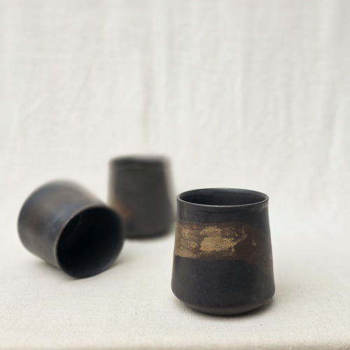 Matte Ceramic Tumbler with Rounded Profile