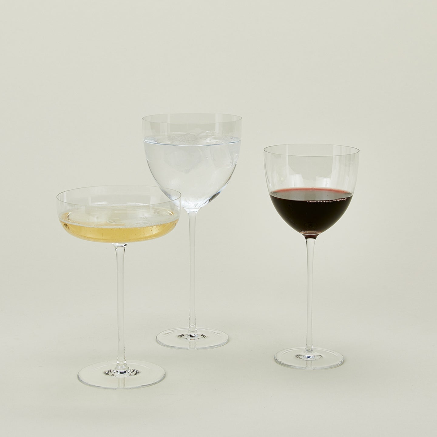Faceted Champagne Coupe Glass - Image 4