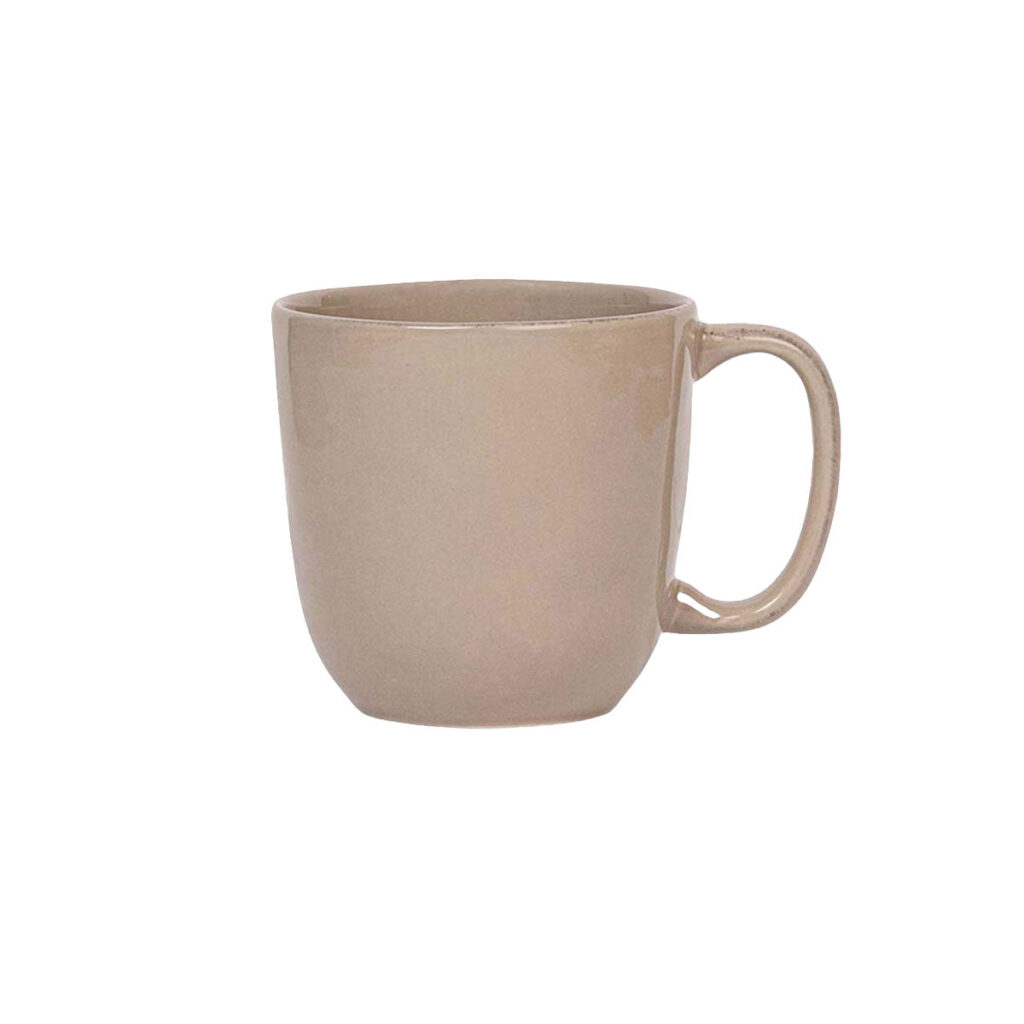 Elegant Taupe Ceramic Coffee Mug