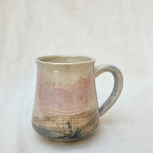 Modern Ceramic Mug with Organic Soft Shape