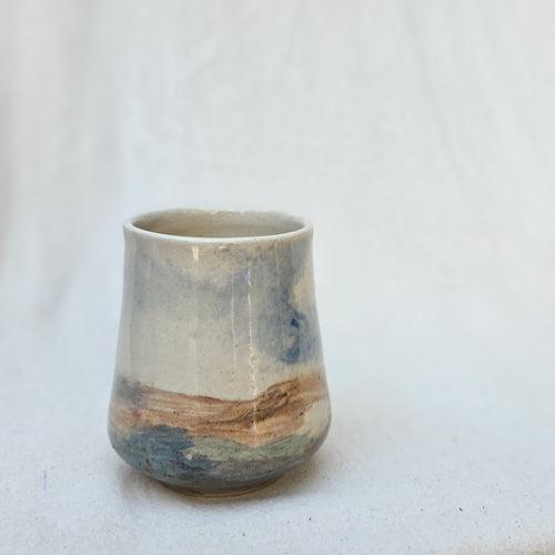 Relaxed Shape Ceramic Tumbler for Everyday Drinks