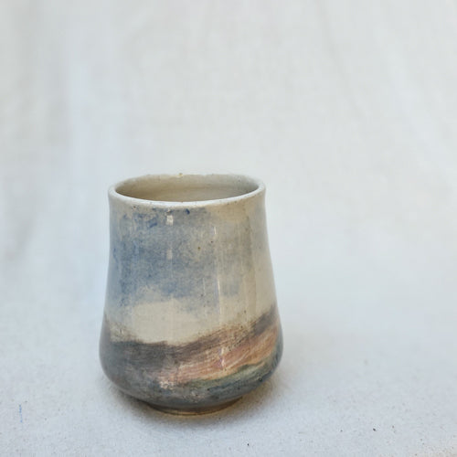 Relaxed Shape Ceramic Tumbler for Everyday Drinks