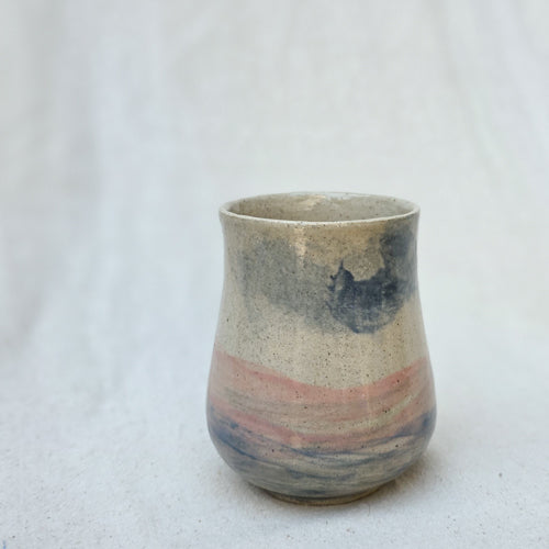 Soft Profile Ceramic Tumbler with Rounded Rim