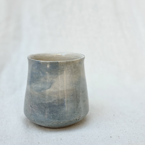 Simple Rounded Ceramic Tumbler for Daily Use