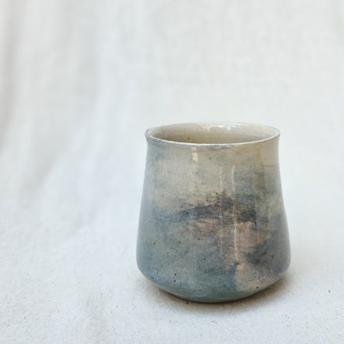 Simple Rounded Ceramic Tumbler for Daily Use