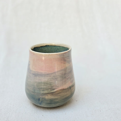 Quiet Curve Ceramic Tumbler for Daily Drinks