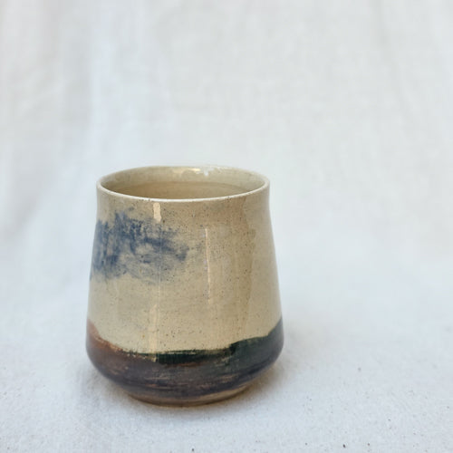 Clean Profile Ceramic Tumbler with Soft Curve