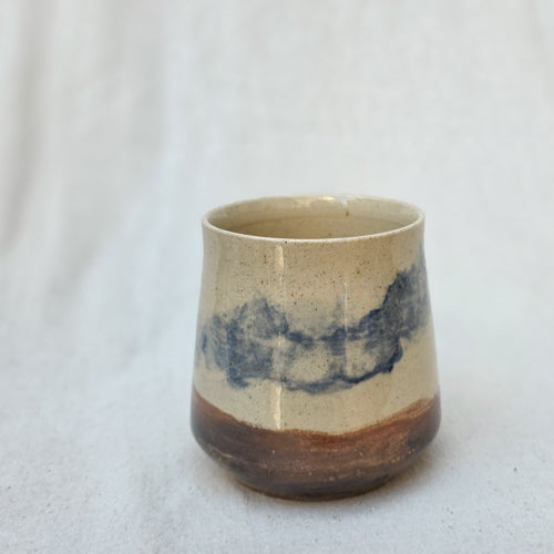 Clean Profile Ceramic Tumbler with Soft Curve