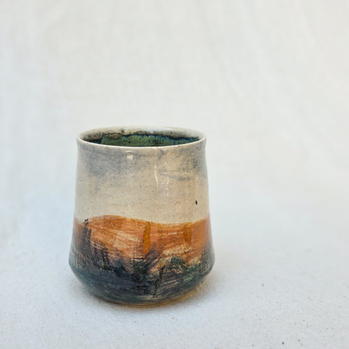 Soft Edge Ceramic Tumbler with Rounded Base