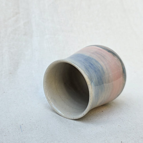 Simple Rounded Ceramic Tumbler for Daily Use