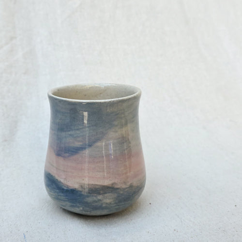 Clean Line Ceramic Tumbler with Rounded Base