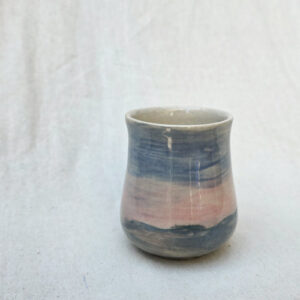 Clean Line Ceramic Tumbler with Rounded Base